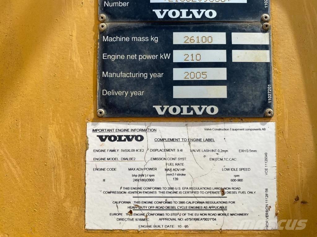 Volvo L 150 E Læssemaskiner på hjul