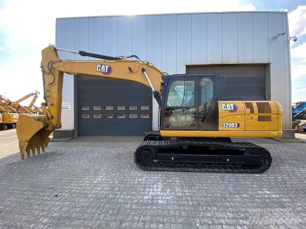 CAT 320D3 Gravemaskiner på larvebånd