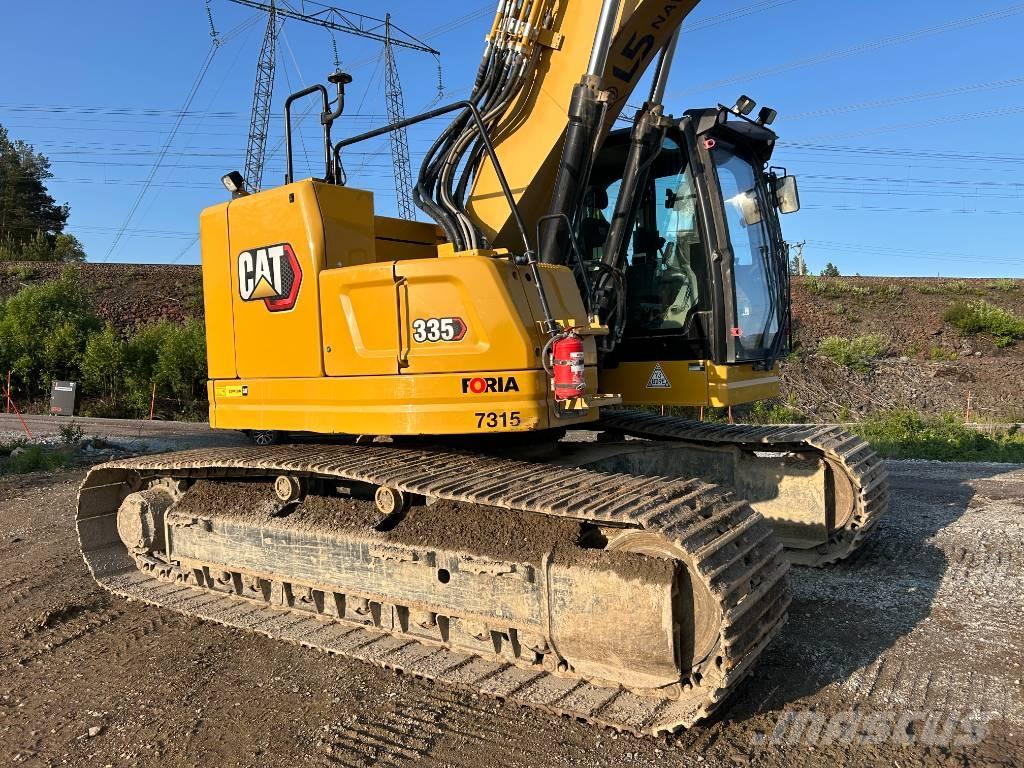 CAT 335 Gravemaskiner på larvebånd