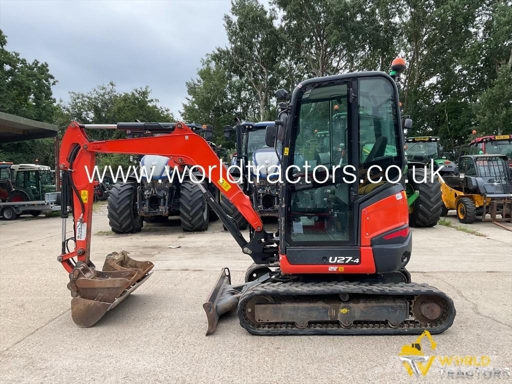 Kubota U 27-4 Minigravemaskiner