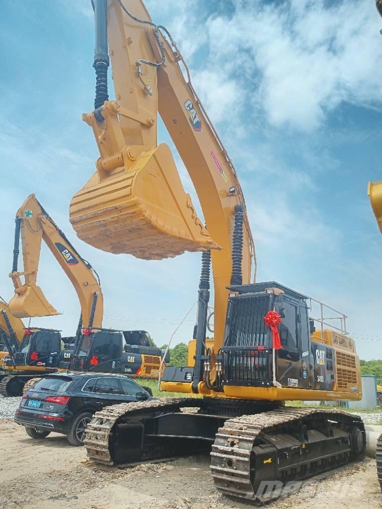CAT 349 Gravemaskiner på larvebånd