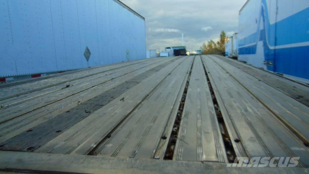 Manac Flatbed Anhænger med lad/Flatbed