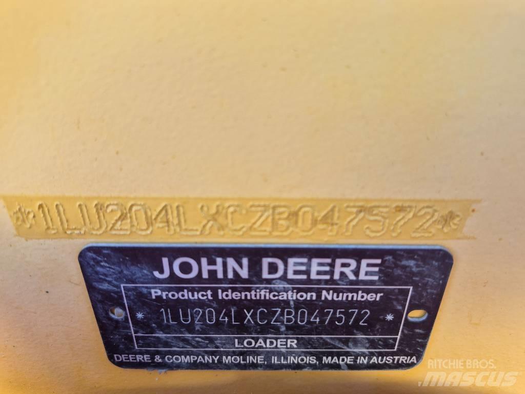 John Deere 204 L Læssemaskiner på hjul