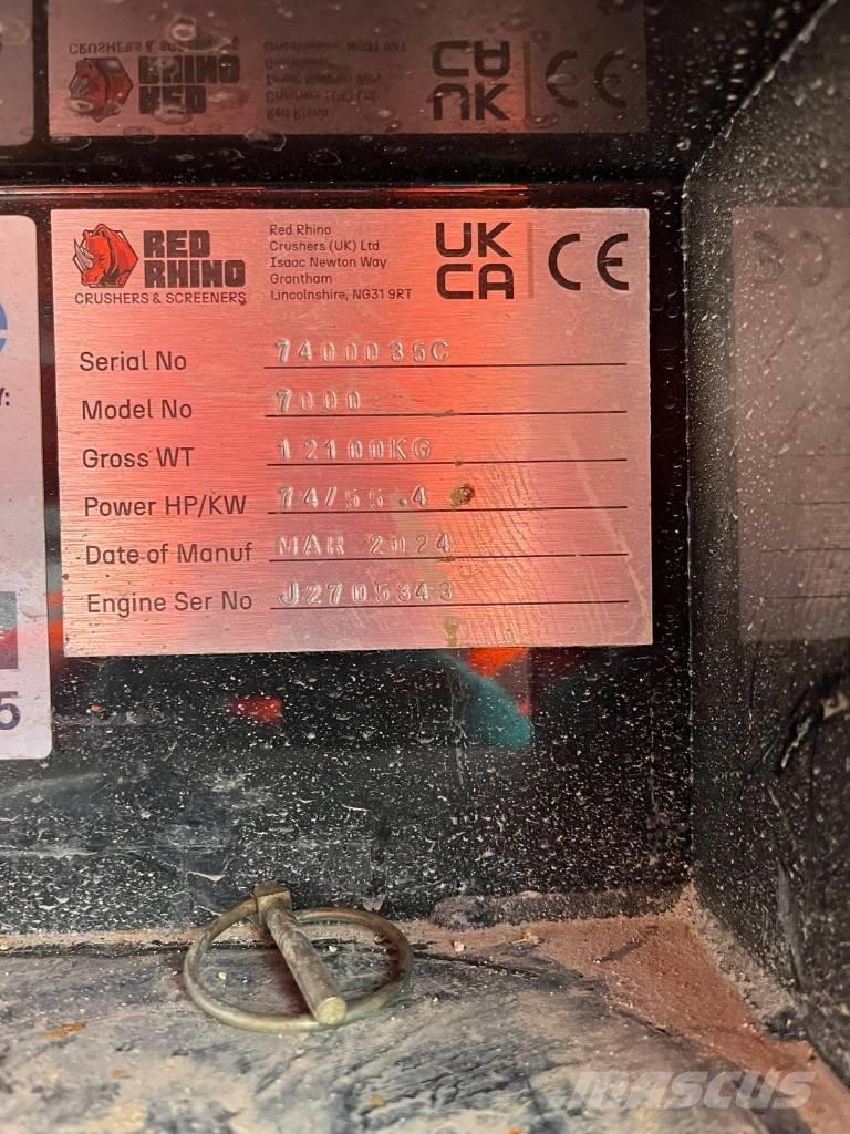 Red Rhino 7000 Knusere - anlæg