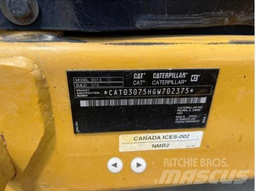 CAT 307.5 Gravemaskiner på larvebånd