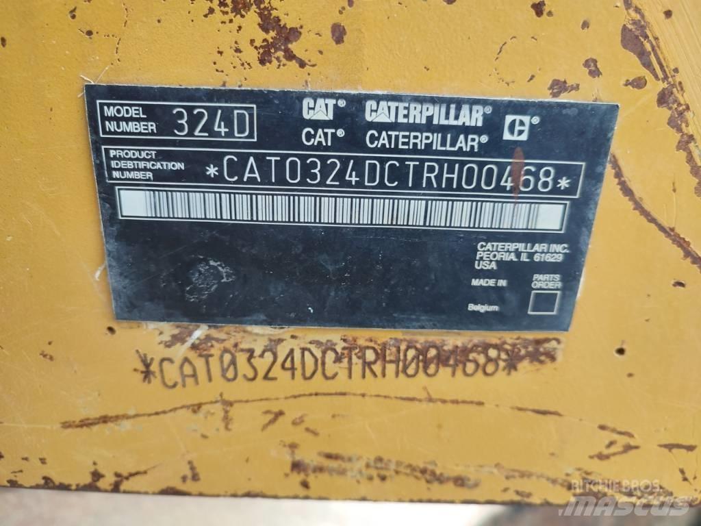 CAT 324 D Gravemaskiner på larvebånd