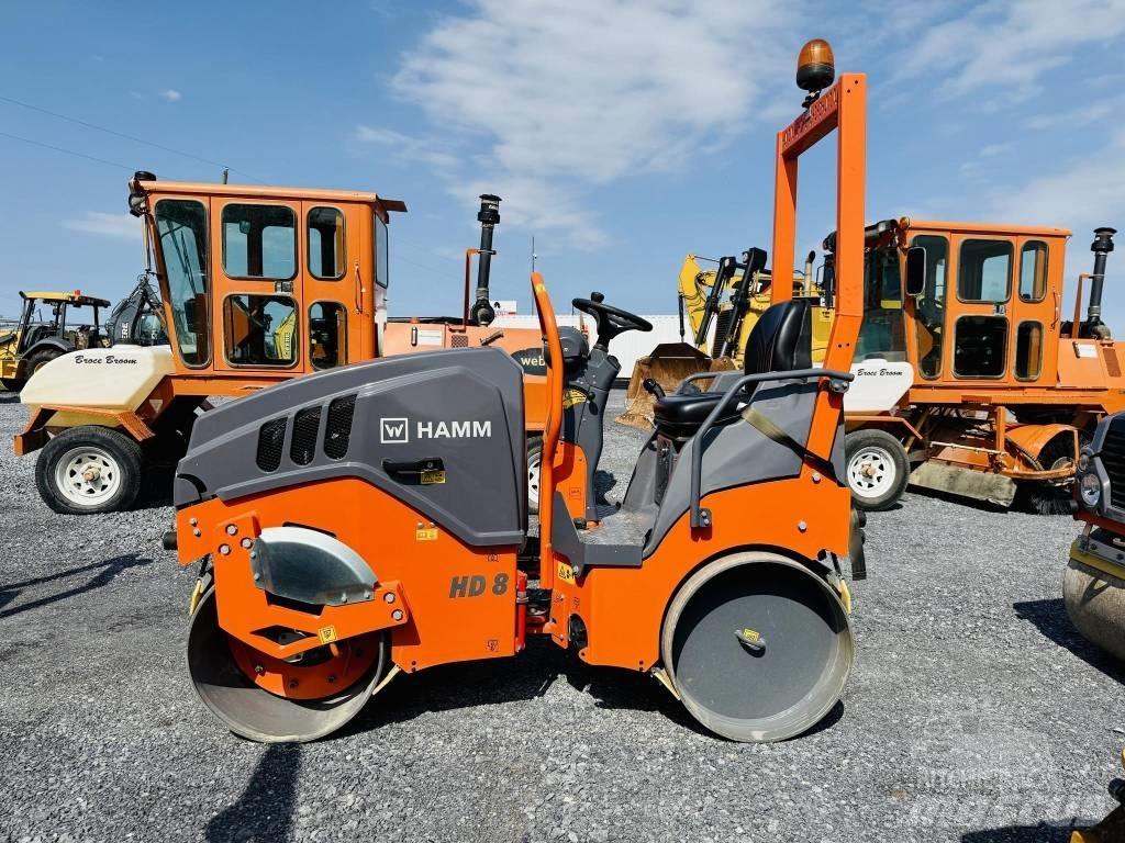 Hamm HD 8 VV Tvilling tromle