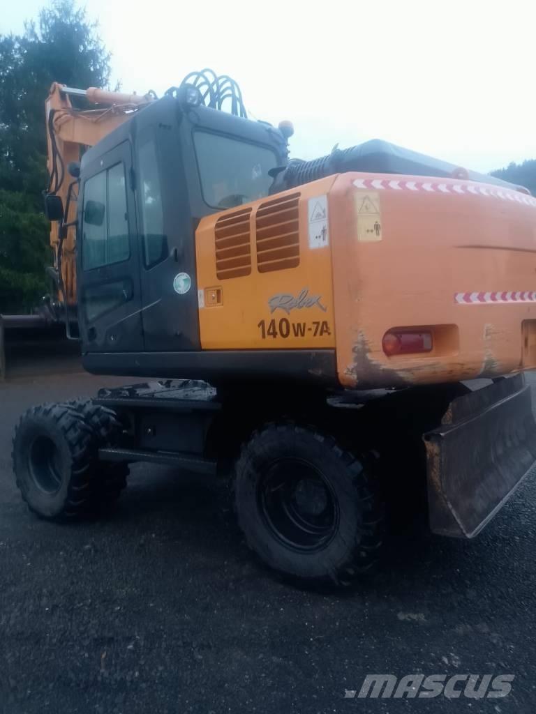 Hyundai 140W-7A Gravemaskiner på hjul