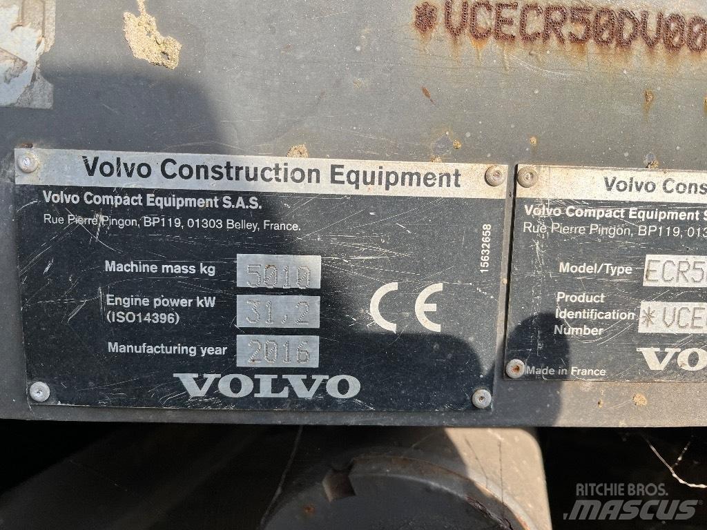 Volvo ECR 50 D Minigravemaskiner