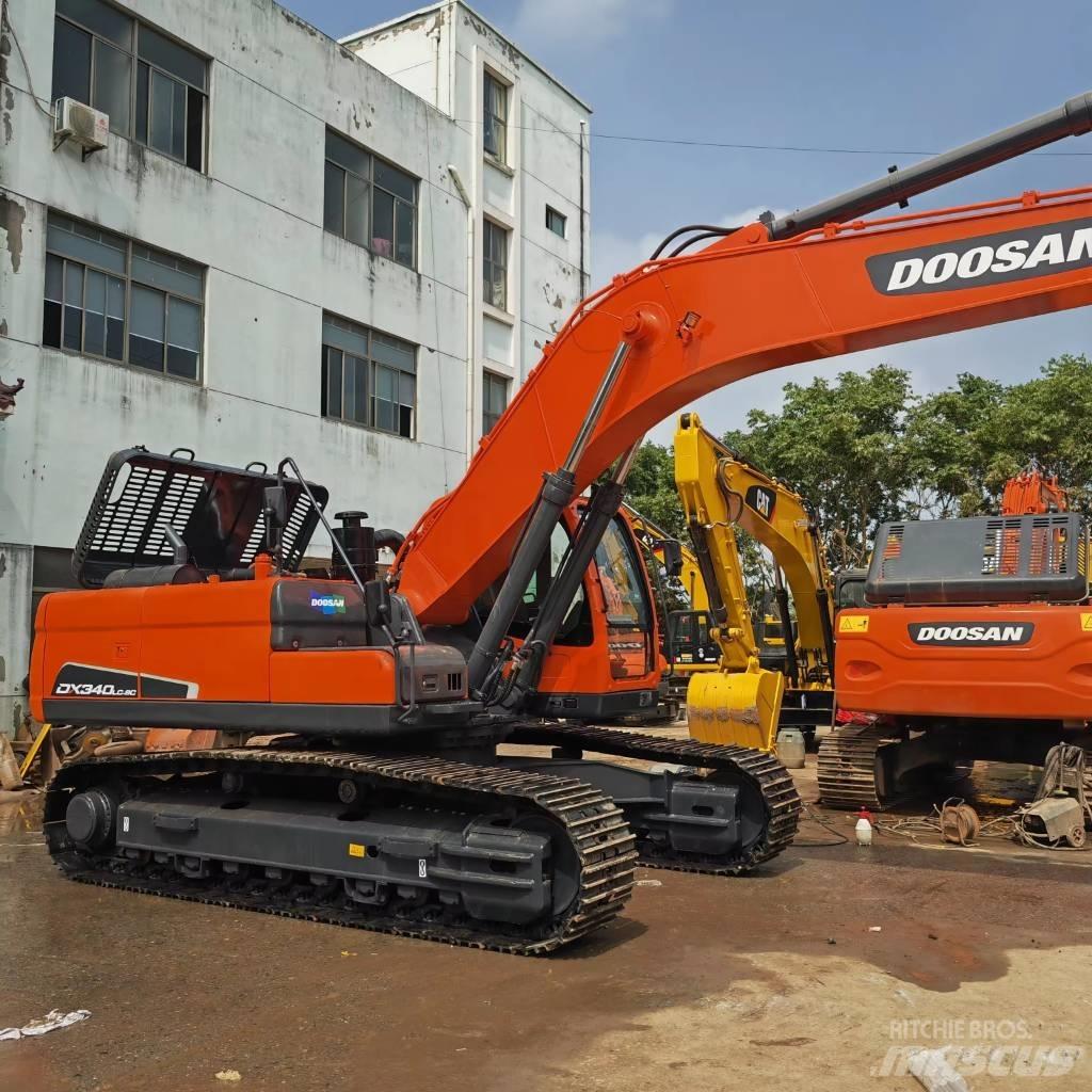 Doosan DX 340 LC-9C Gravemaskiner på larvebånd