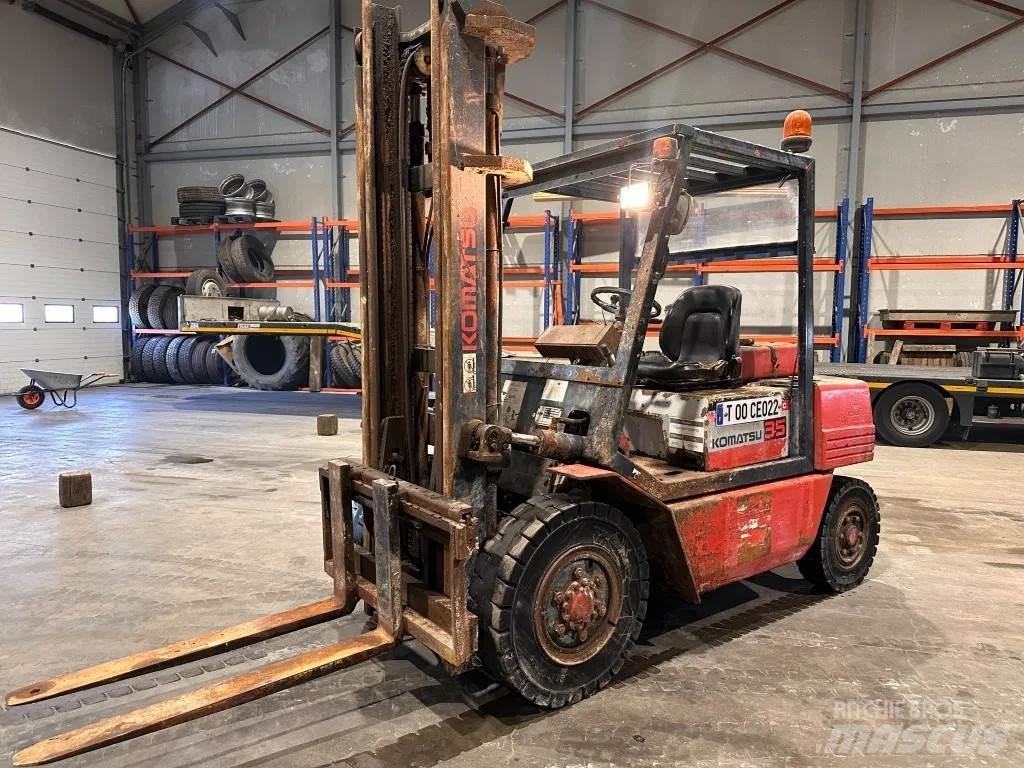 Komatsu FD 35 Diesel gaffeltrucks
