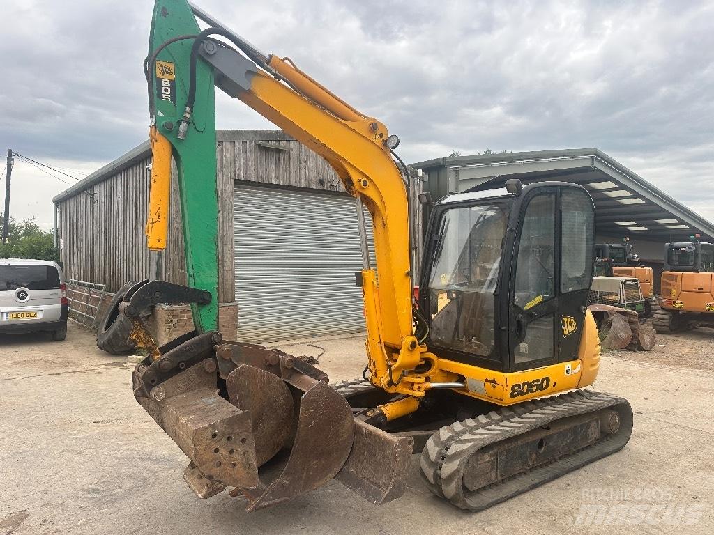 JCB 8060 Minigravemaskiner