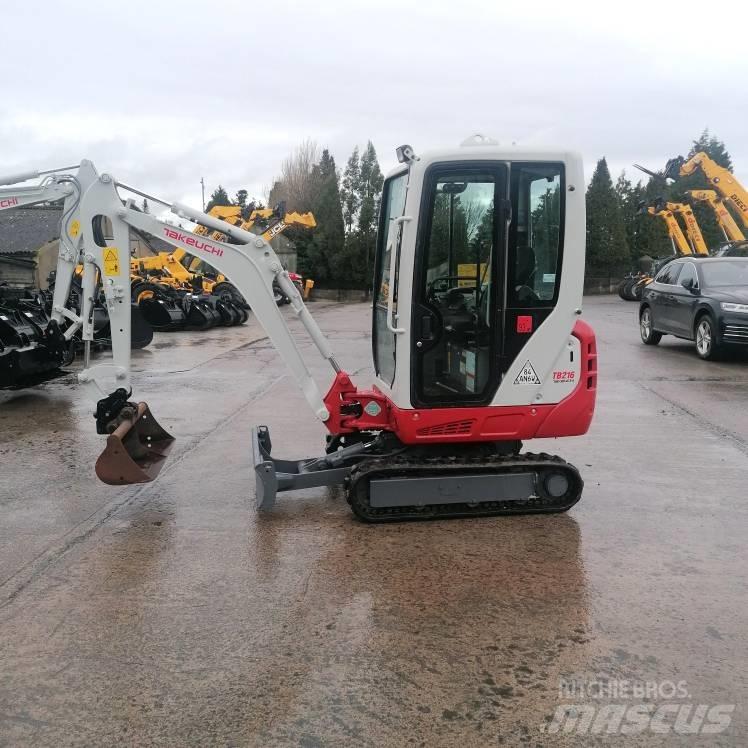 Takeuchi TB216 Minigravemaskiner