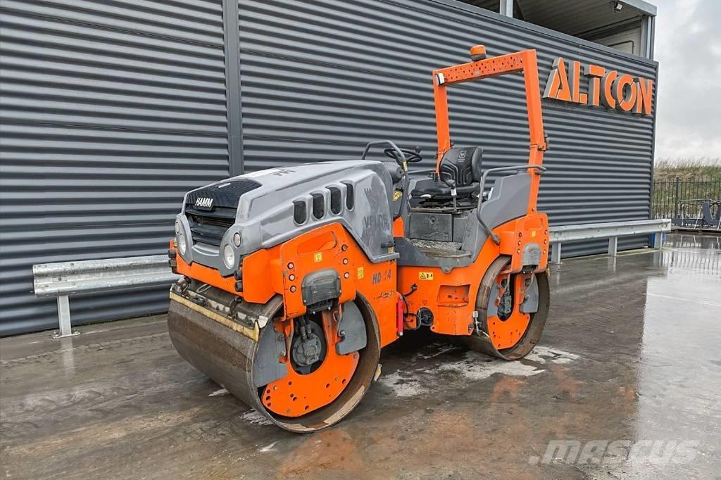 Hamm HD 14 VV Tvilling tromle