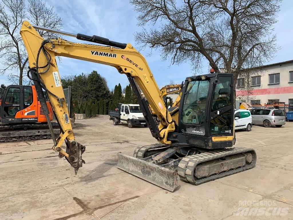 Yanmar Vio 80-1A Midi-gravemaskiner 7t - 12t