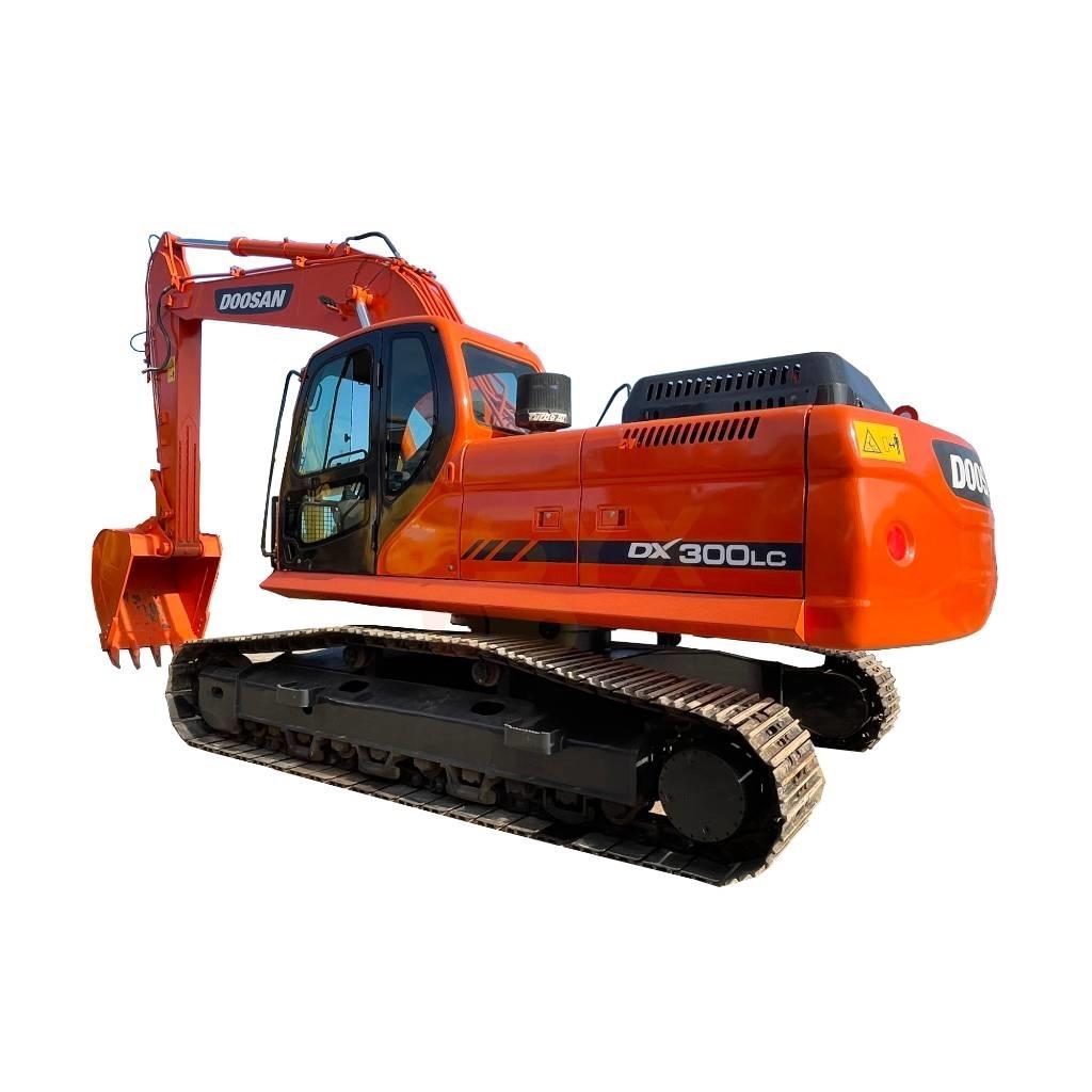 Doosan 300LC Gravemaskiner på larvebånd