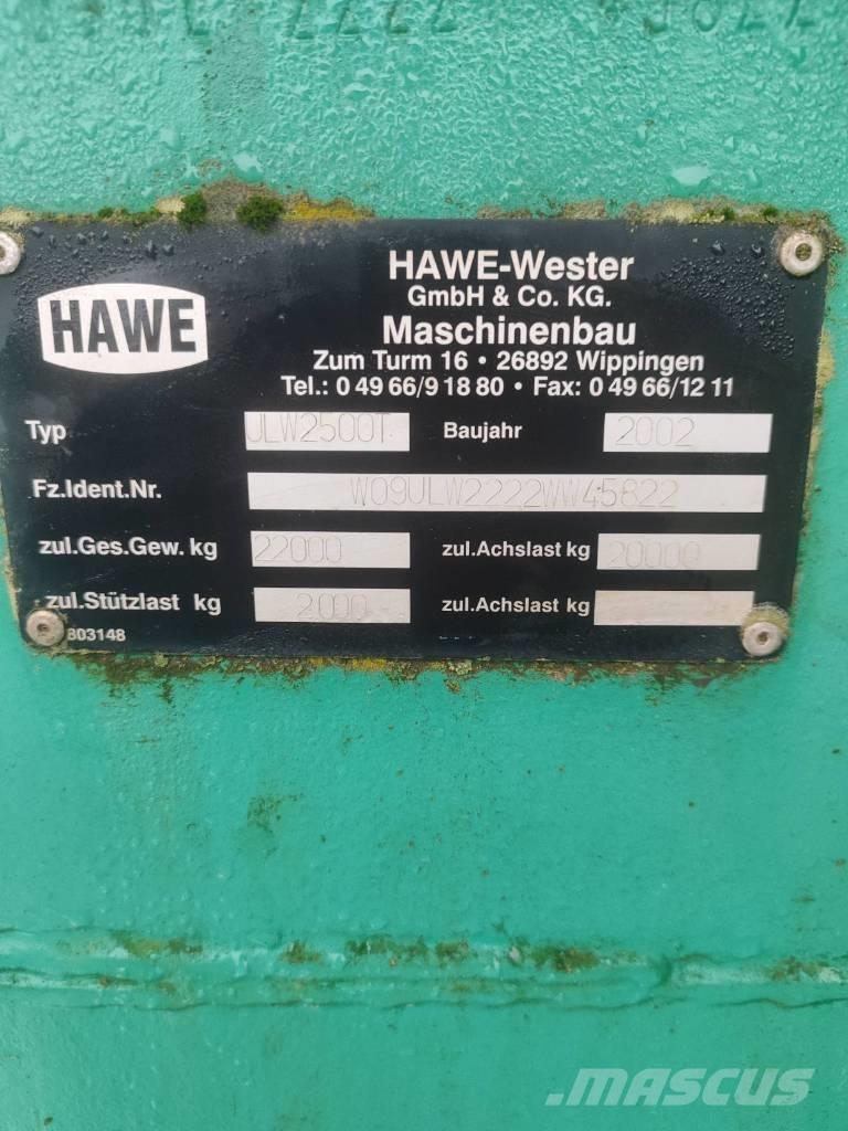 Hawe ULW 2500T Sneglevogne