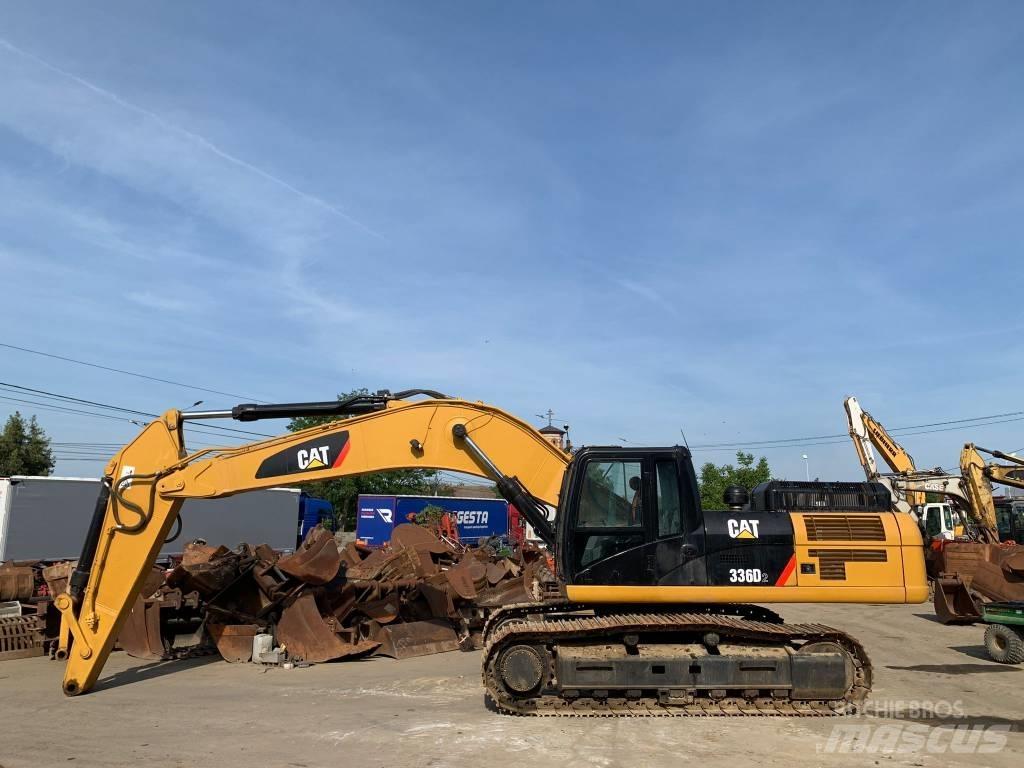 CAT 336D2 Gravemaskiner på larvebånd