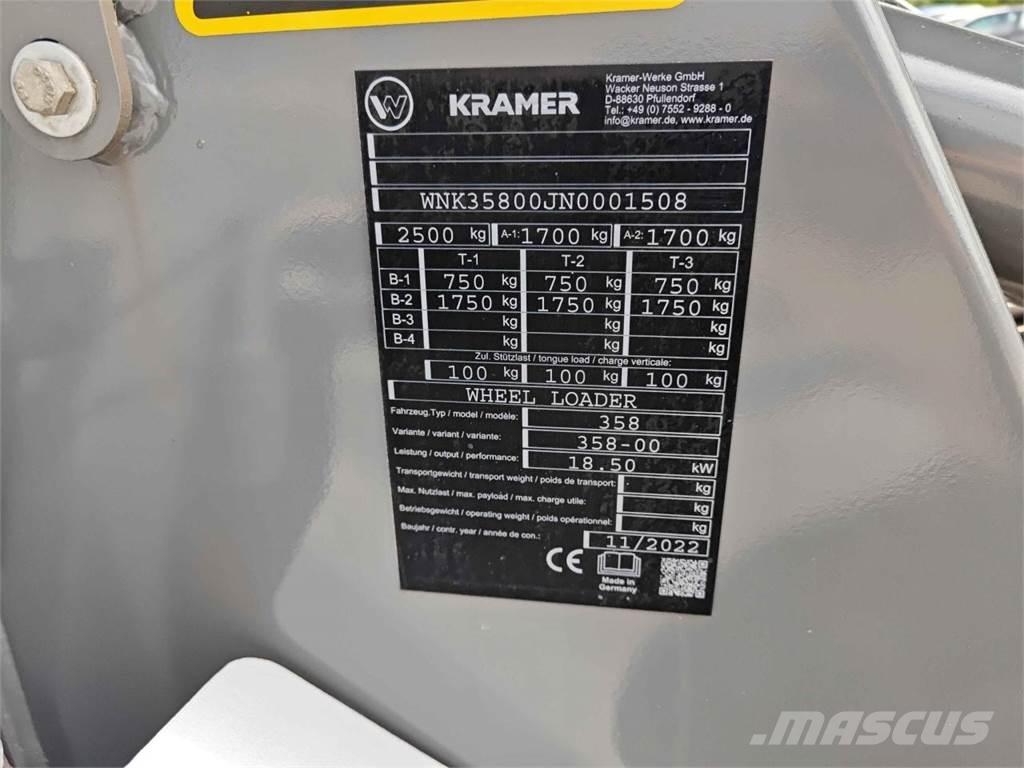 Kramer KL12.5 Læssemaskiner på hjul