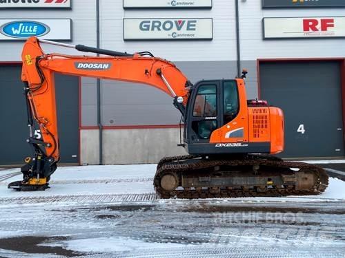 Doosan DX235LCR-5 Gravemaskiner på larvebånd