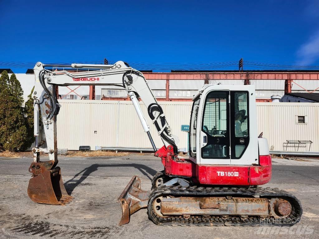 Takeuchi TB 180 FR Gravemaskiner på larvebånd