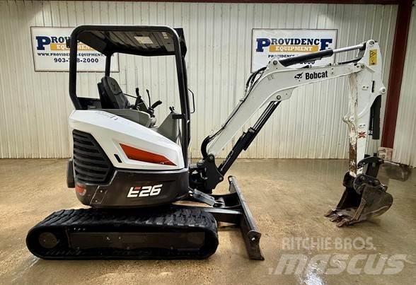 Bobcat E26 Minigravemaskiner