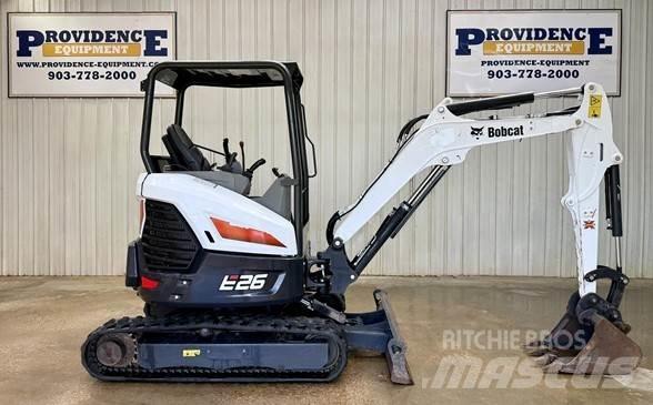 Bobcat E26 Minigravemaskiner