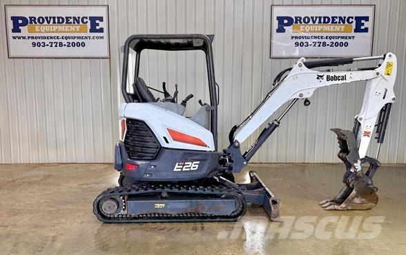 Bobcat E26 Minigravemaskiner