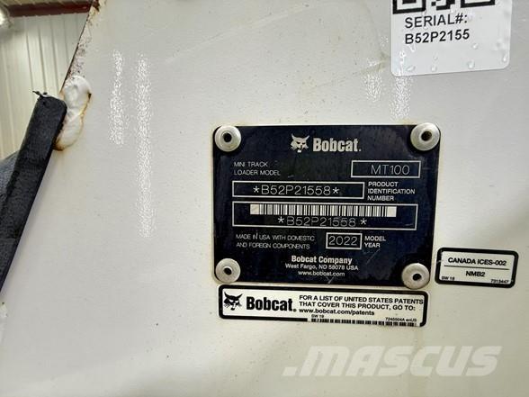 Bobcat MT100 Entreprenør - Andet