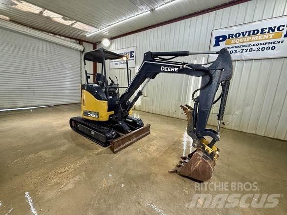 John Deere 26G Minigravemaskiner