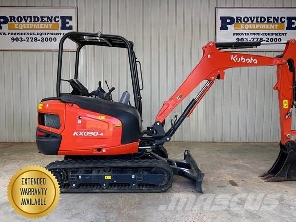 Kubota KX030-4 Minigravemaskiner