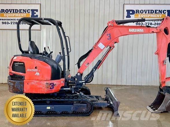 Kubota KX033-4 Minigravemaskiner