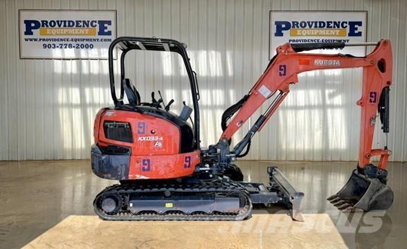Kubota KX033-4 Minigravemaskiner