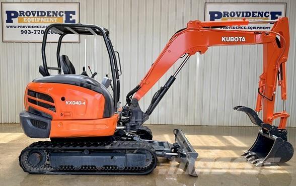 Kubota KX040-4 Minigravemaskiner