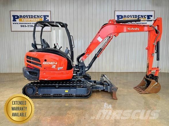 Kubota KX040-4 Minigravemaskiner