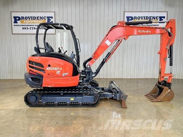 Kubota KX040-4 Minigravemaskiner