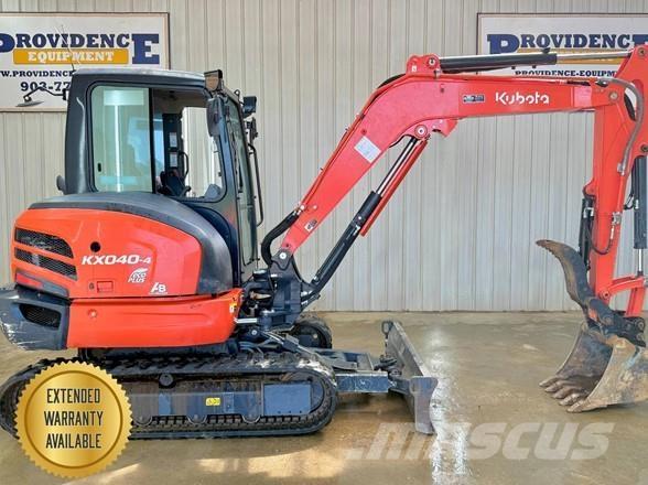 Kubota KX040-4 Minigravemaskiner