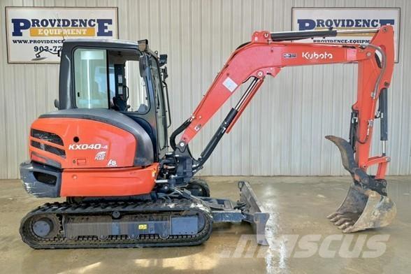 Kubota KX040-4 Minigravemaskiner