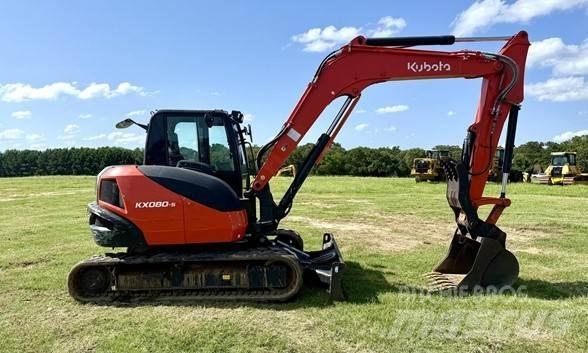 Kubota KX080-5 Gravemaskiner på larvebånd