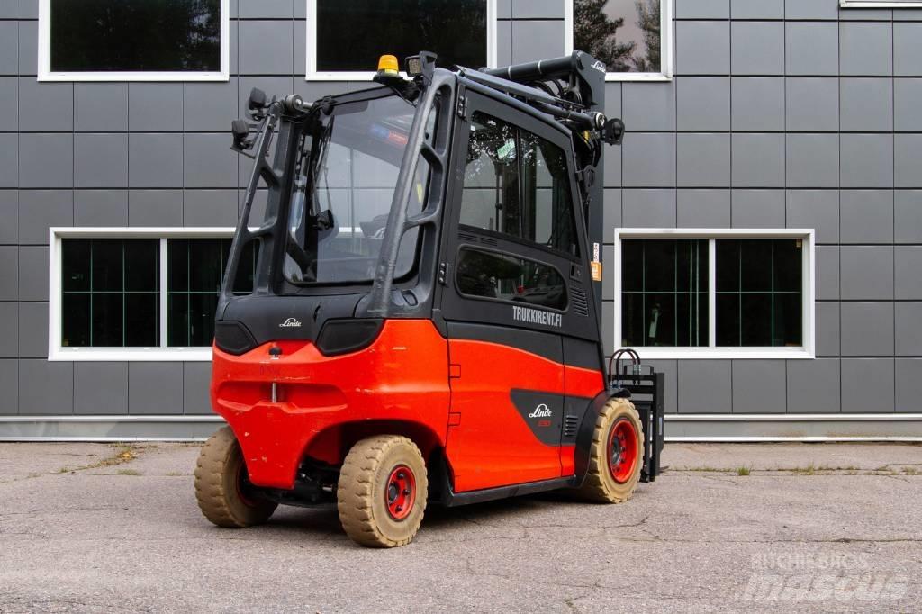 Linde E50HL-01 El gaffeltrucks