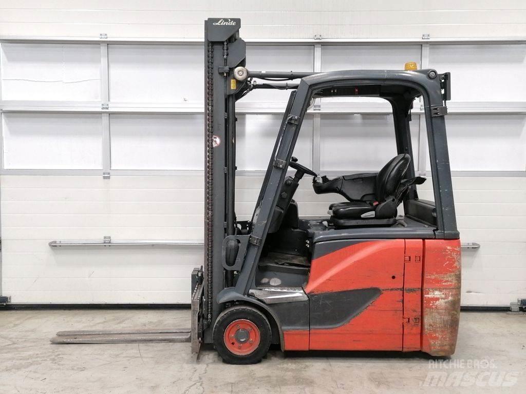 Linde E16H-02 El gaffeltrucks