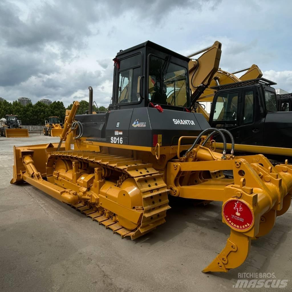 Shantui SD 16 Bulldozer på larvebånd