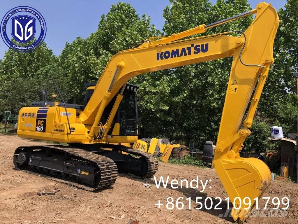 Komatsu PC 160 Gravemaskiner på larvebånd