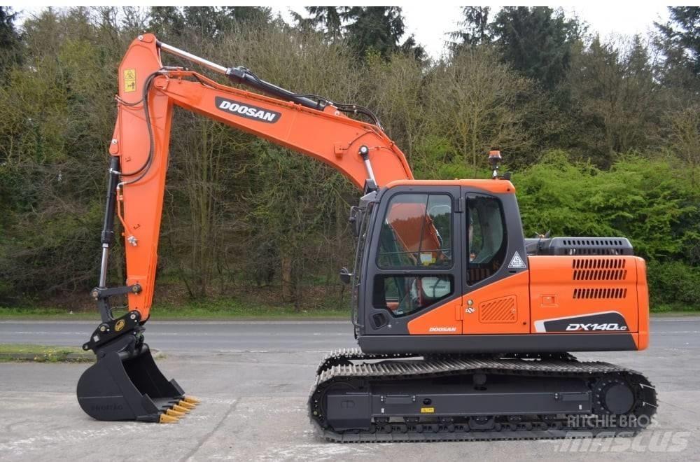 Doosan DX 140 LC-5 Gravemaskiner på larvebånd