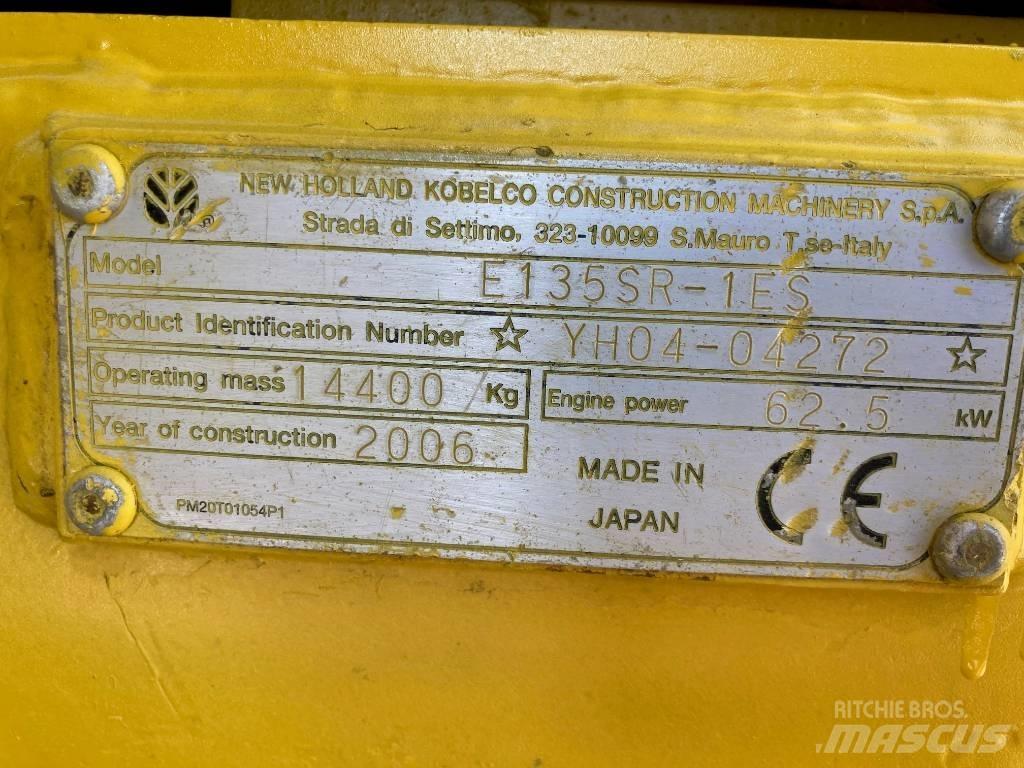 New Holland E 135 SR Midi-gravemaskiner 7t - 12t