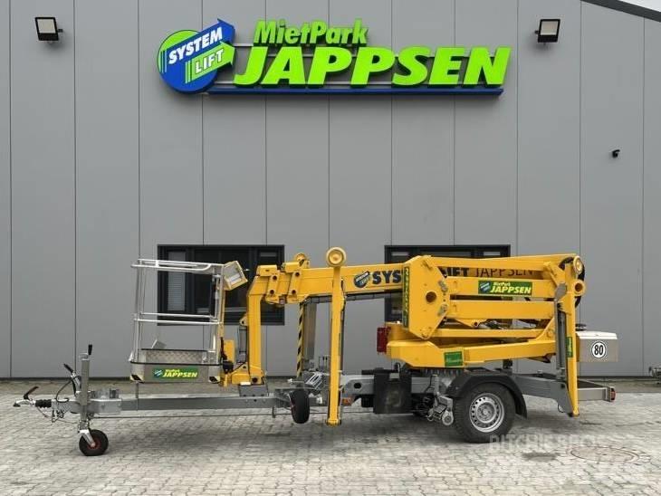 Ommelift 1500 EXB Trailermonterede lifte