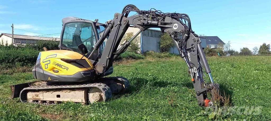 Mecalac 8 MCR Gravemaskiner på larvebånd