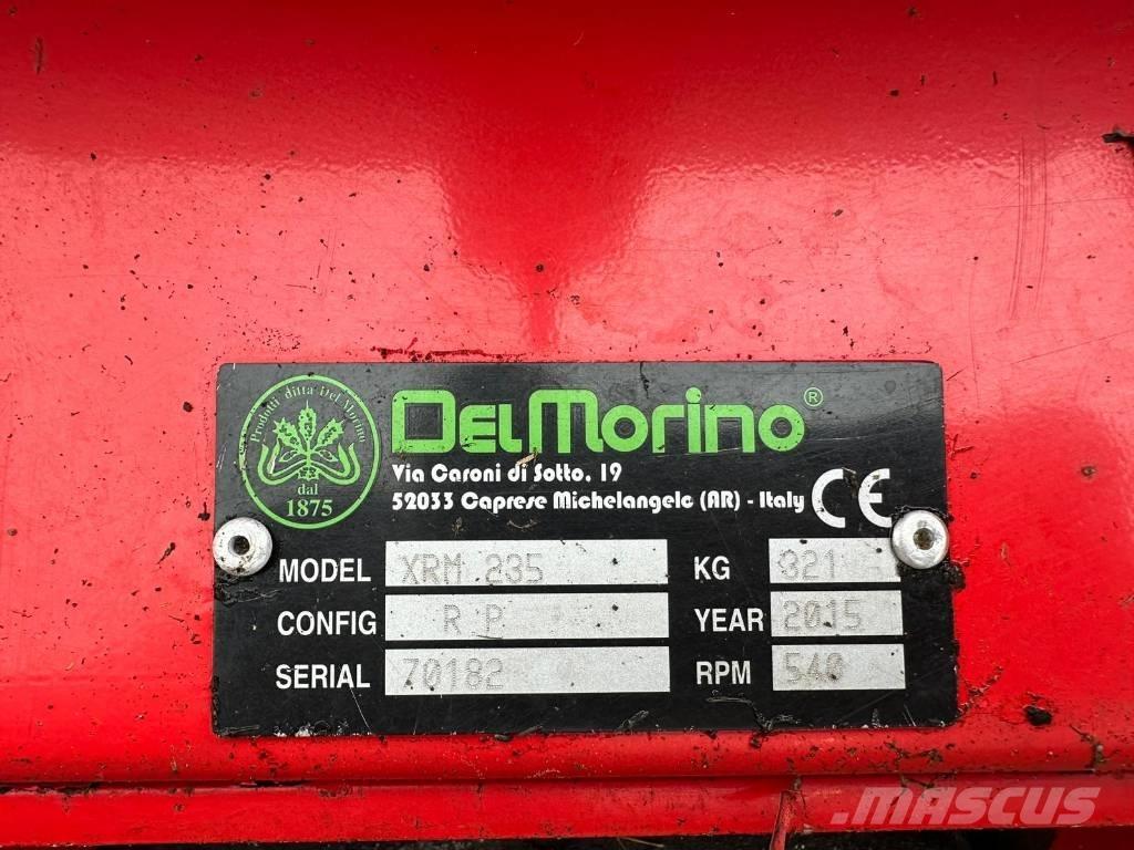 Del Morino XRM 235 Monterede og efterspændte slåmaskiner