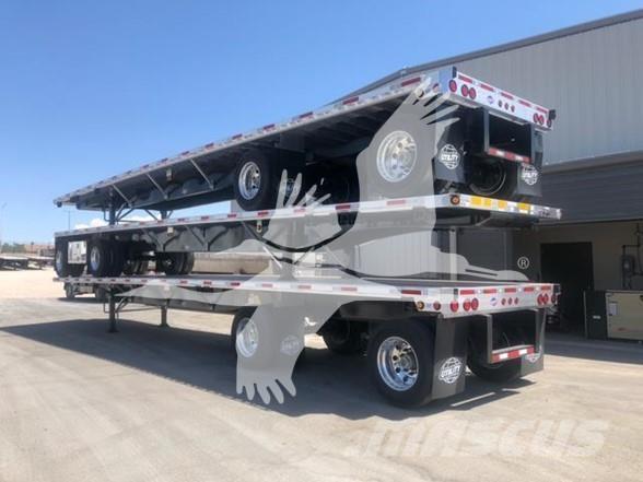 Utility 4000AE Semi-trailer med lad/flatbed