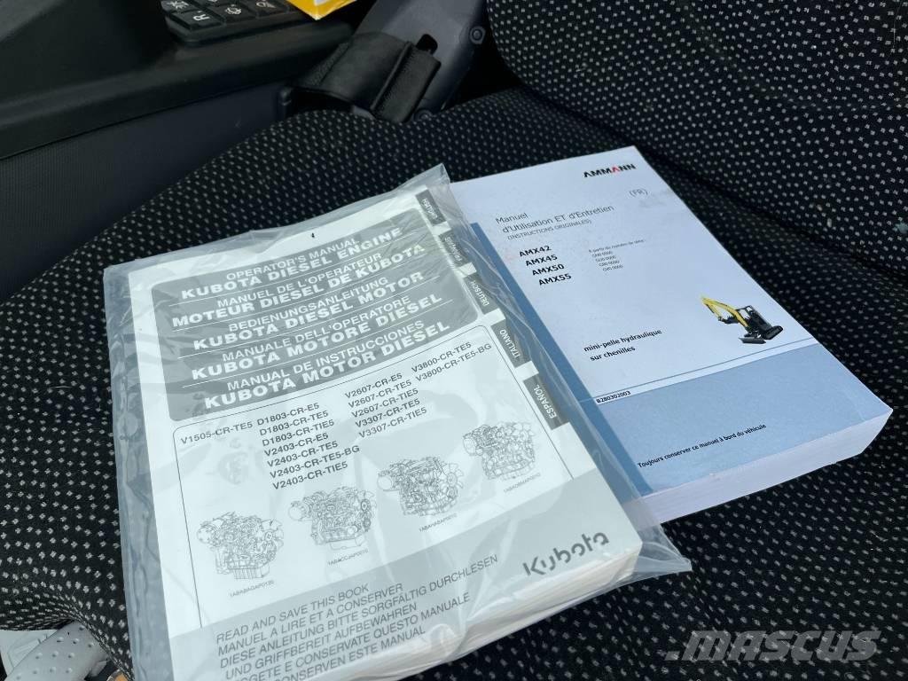 Ammann AMX50 Minigravemaskiner